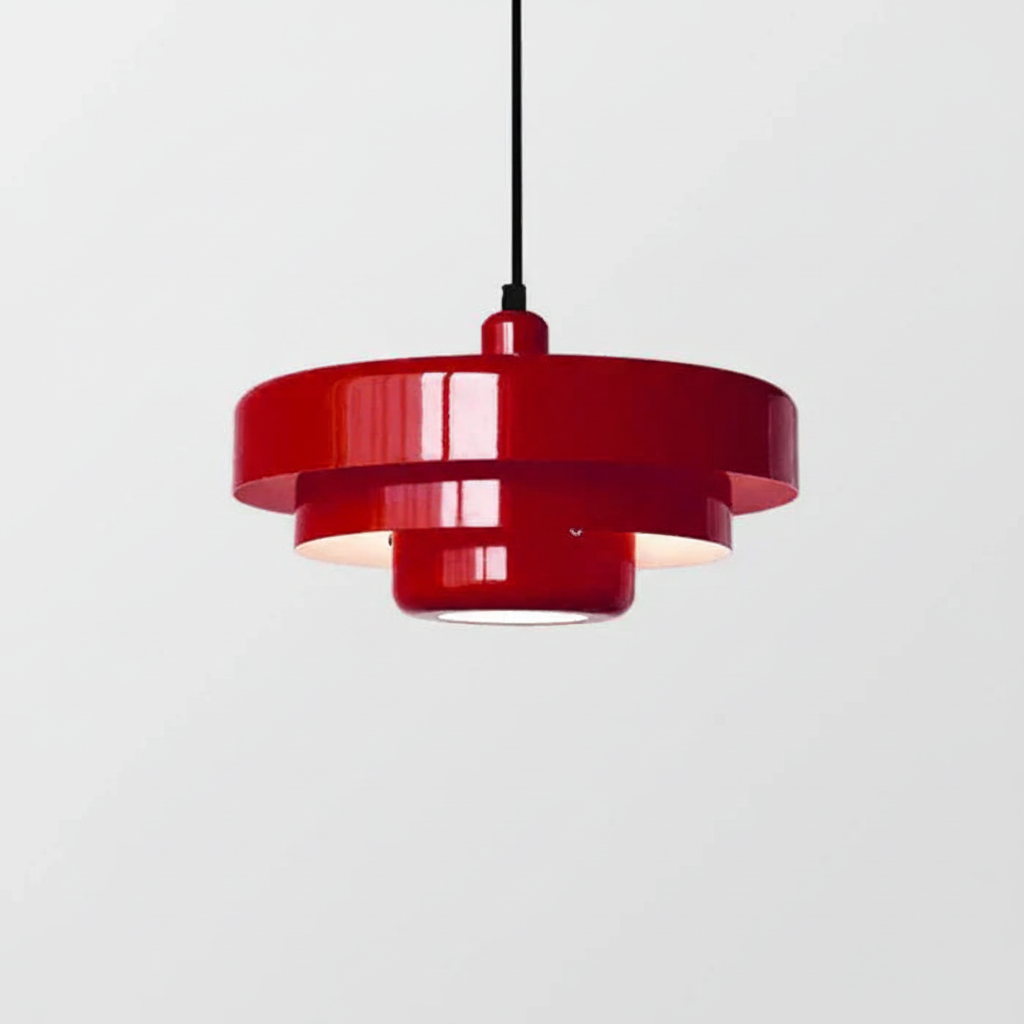 Retro-Vintage-Pendelleuchte mit Metalldomschirm für die Decke