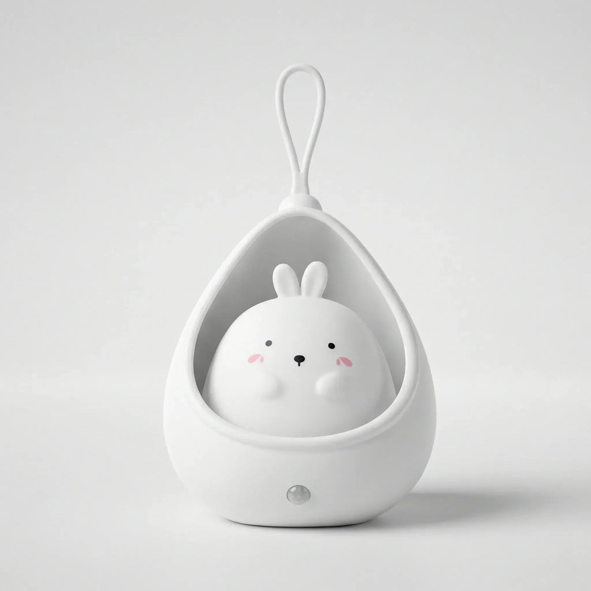 Tragbare Nachttischlampe für Kinder mit tropfenförmigem Katzenmotiv