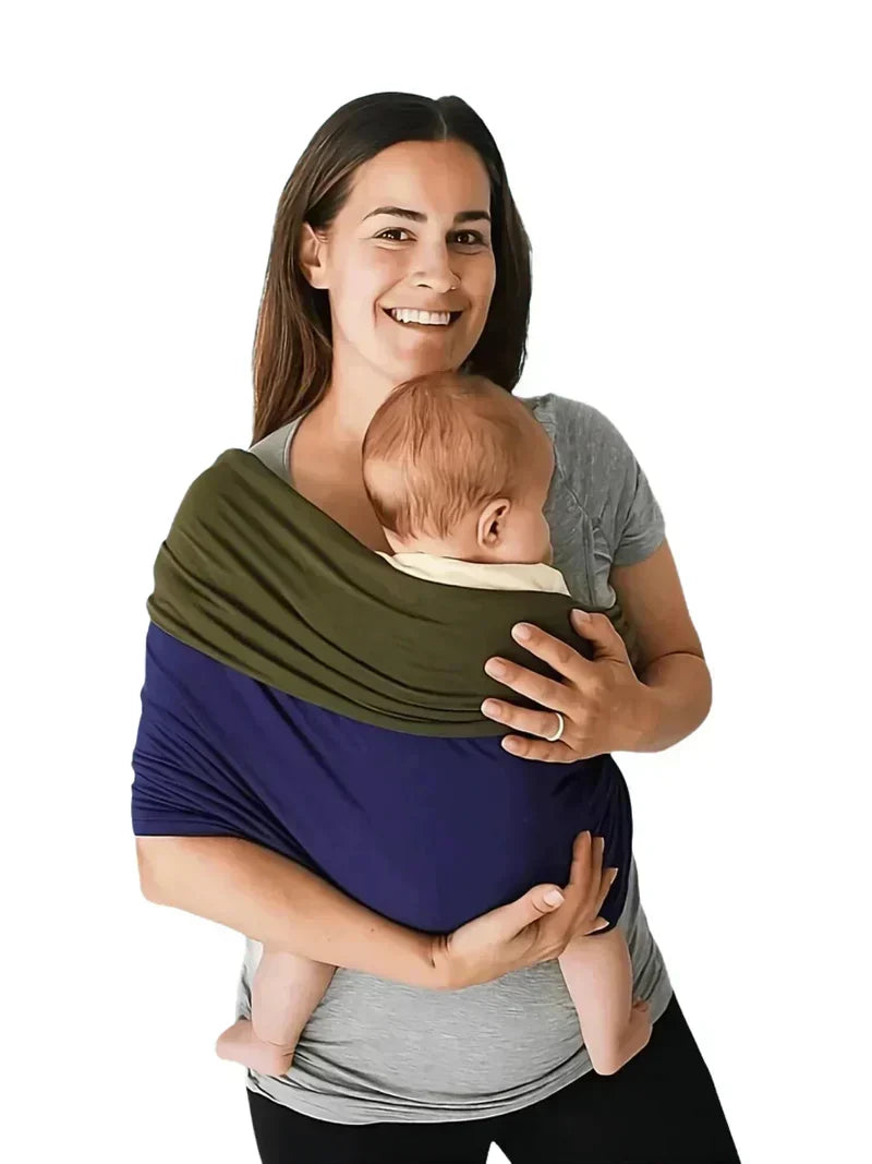 Ergonomisk åndbar justerbar håndfri babyvikle