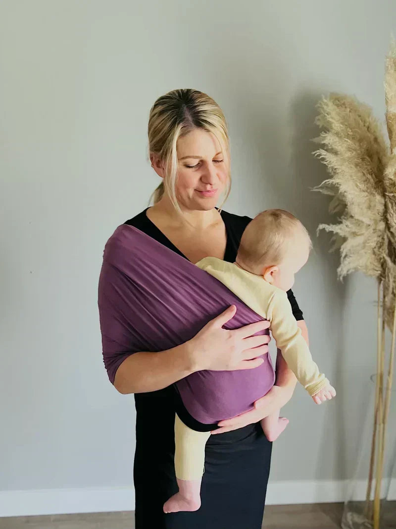 Ergonomisk åndbar justerbar håndfri babyvikle