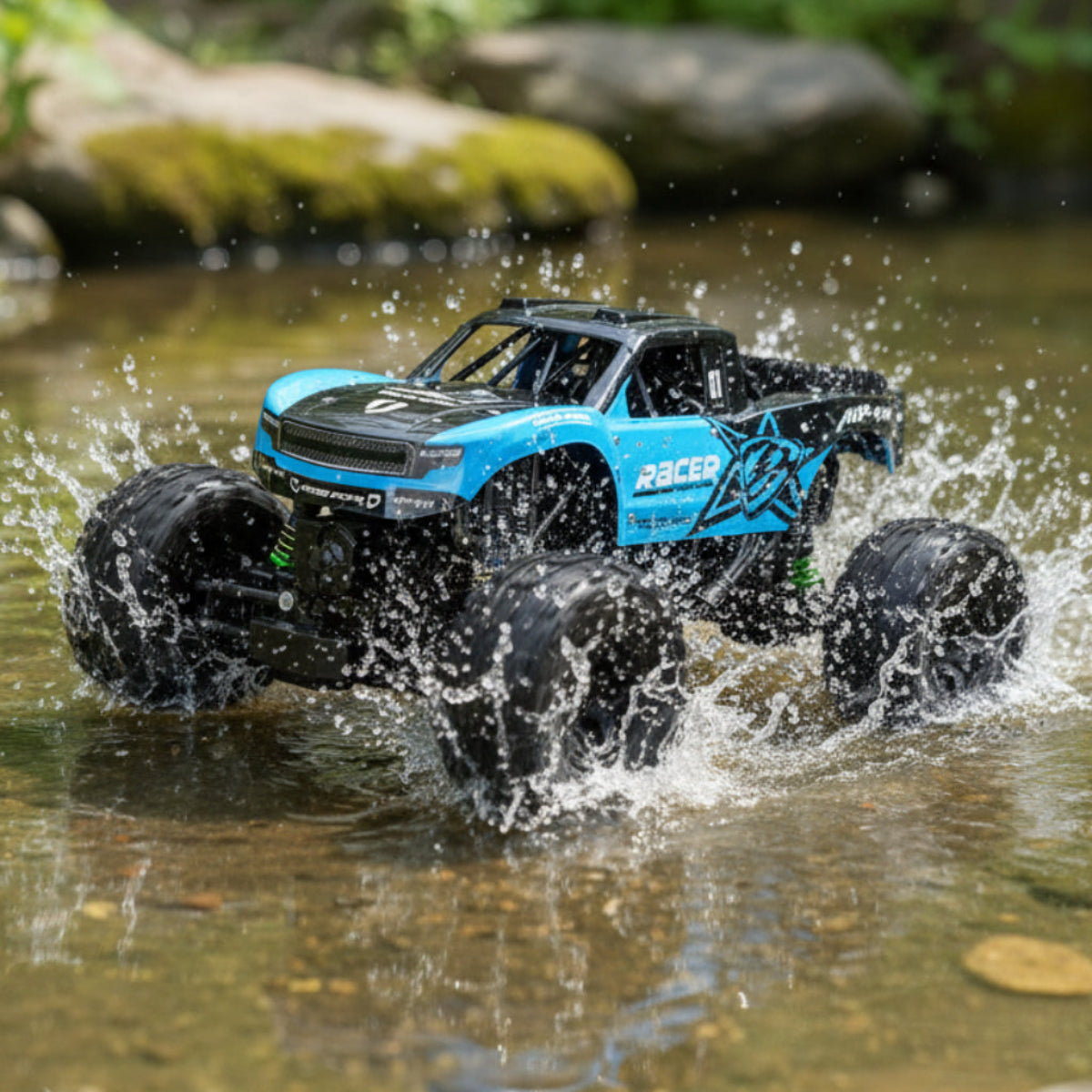 Wasserdichter amphibischer ferngesteuerter Monstertruck für jedes Gelände