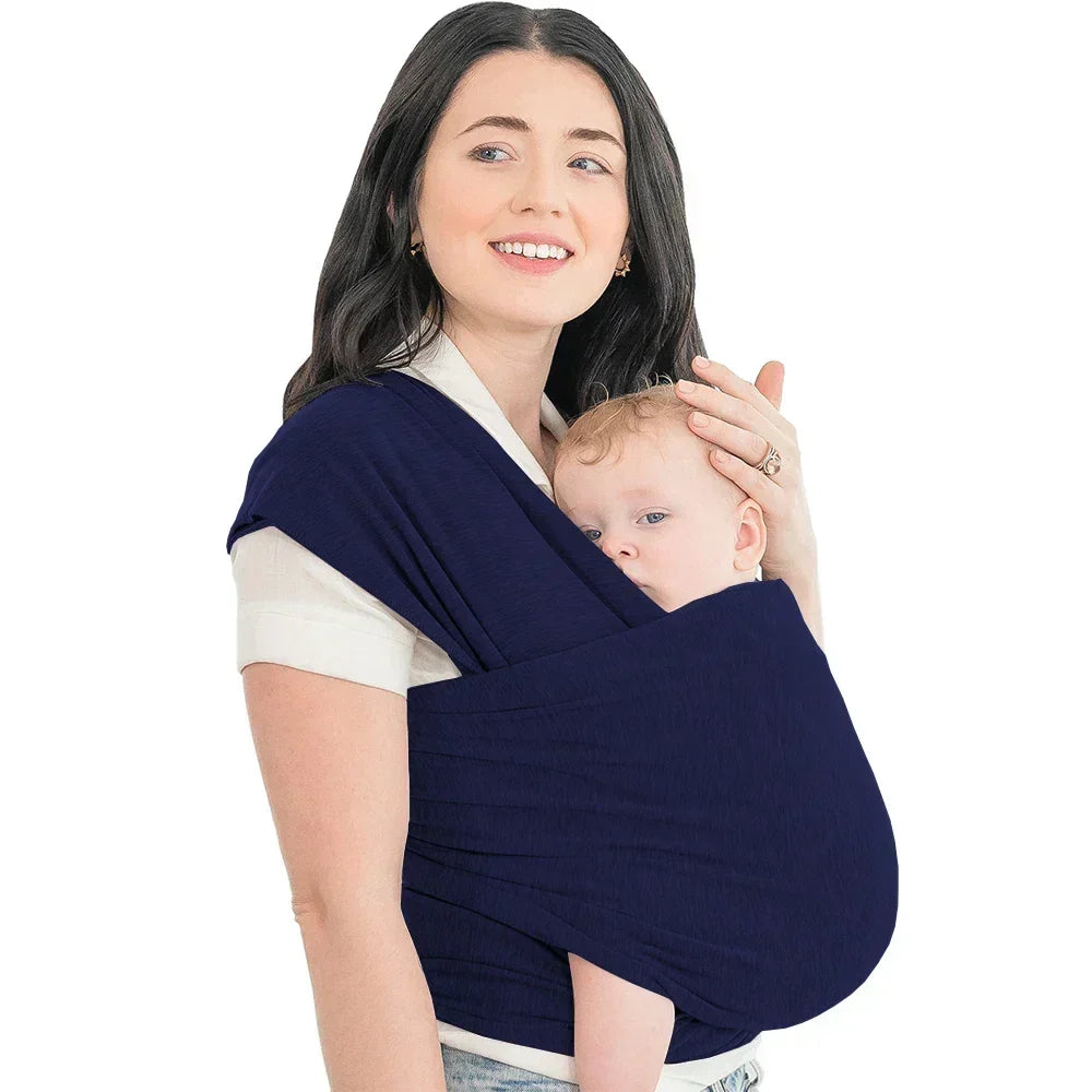Ergonomisk, åndbar bæresele til baby med rygstøtte og flere bærestillinger