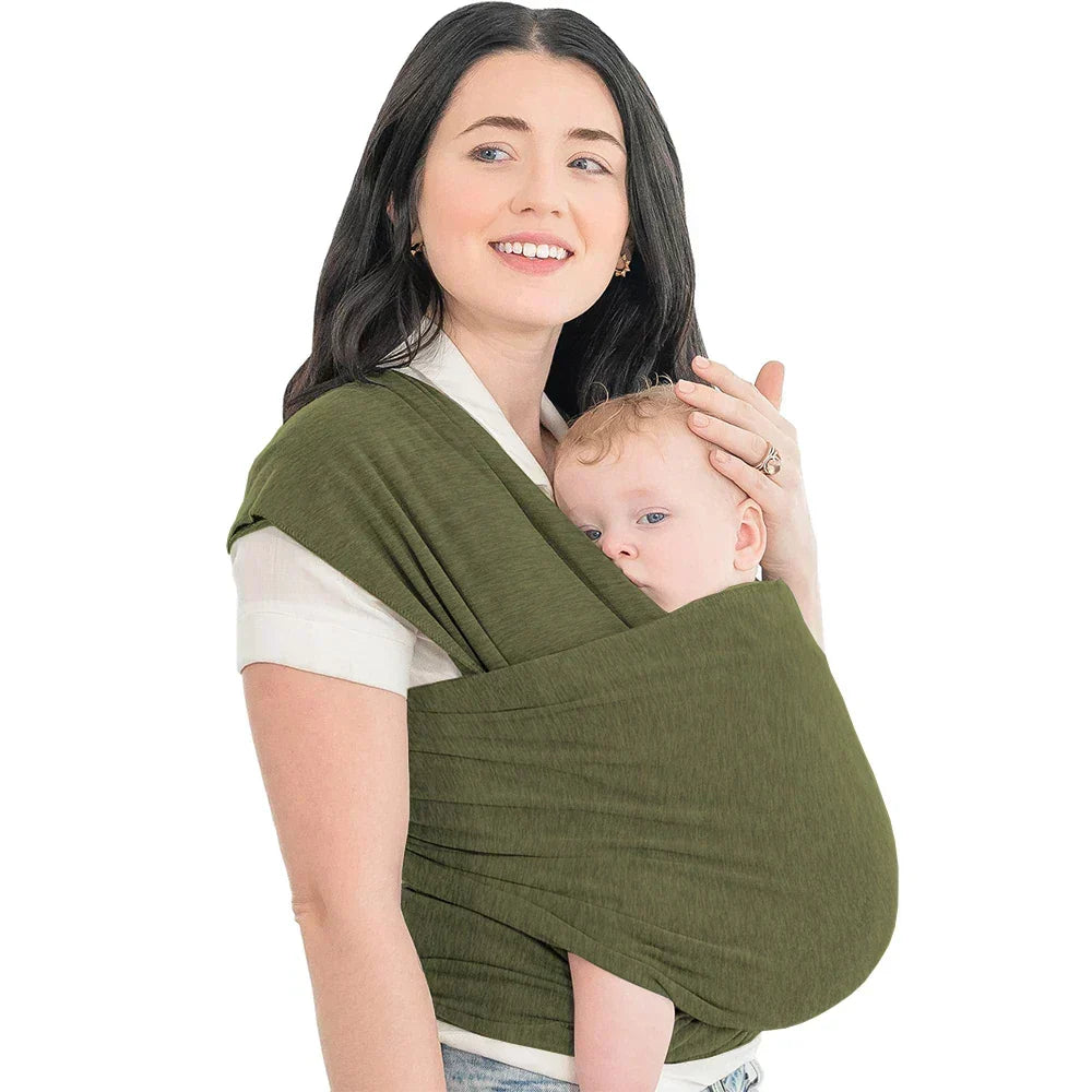 Ergonomisk, åndbar bæresele til baby med rygstøtte og flere bærestillinger