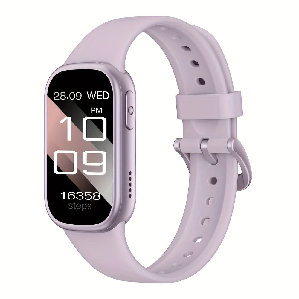 Wasserdichte Smartwatch mit Silikonarmband, Schnellladefunktion und Fitness-Tracking
