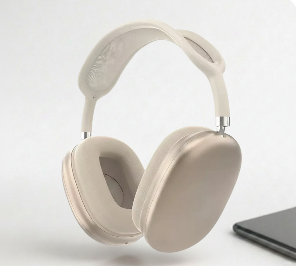 Gepolsterte, faltbare kabellose Bluetooth-Kopfhörer mit Mikrofon und Over-Ear-Design