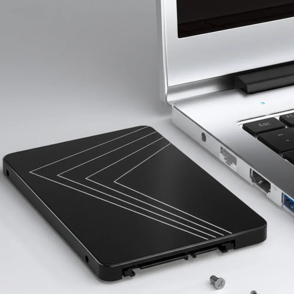 Kompakter tragbarer externer SSD-Speicher mit hoher Geschwindigkeit und SATA-Schnittstelle