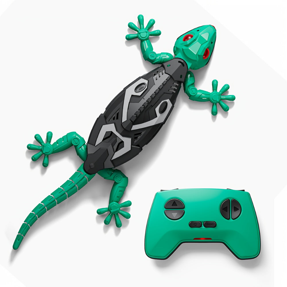 Ferngesteuertes Spielzeug zum Krabbeln und Wandklettern in Form einer Eidechse