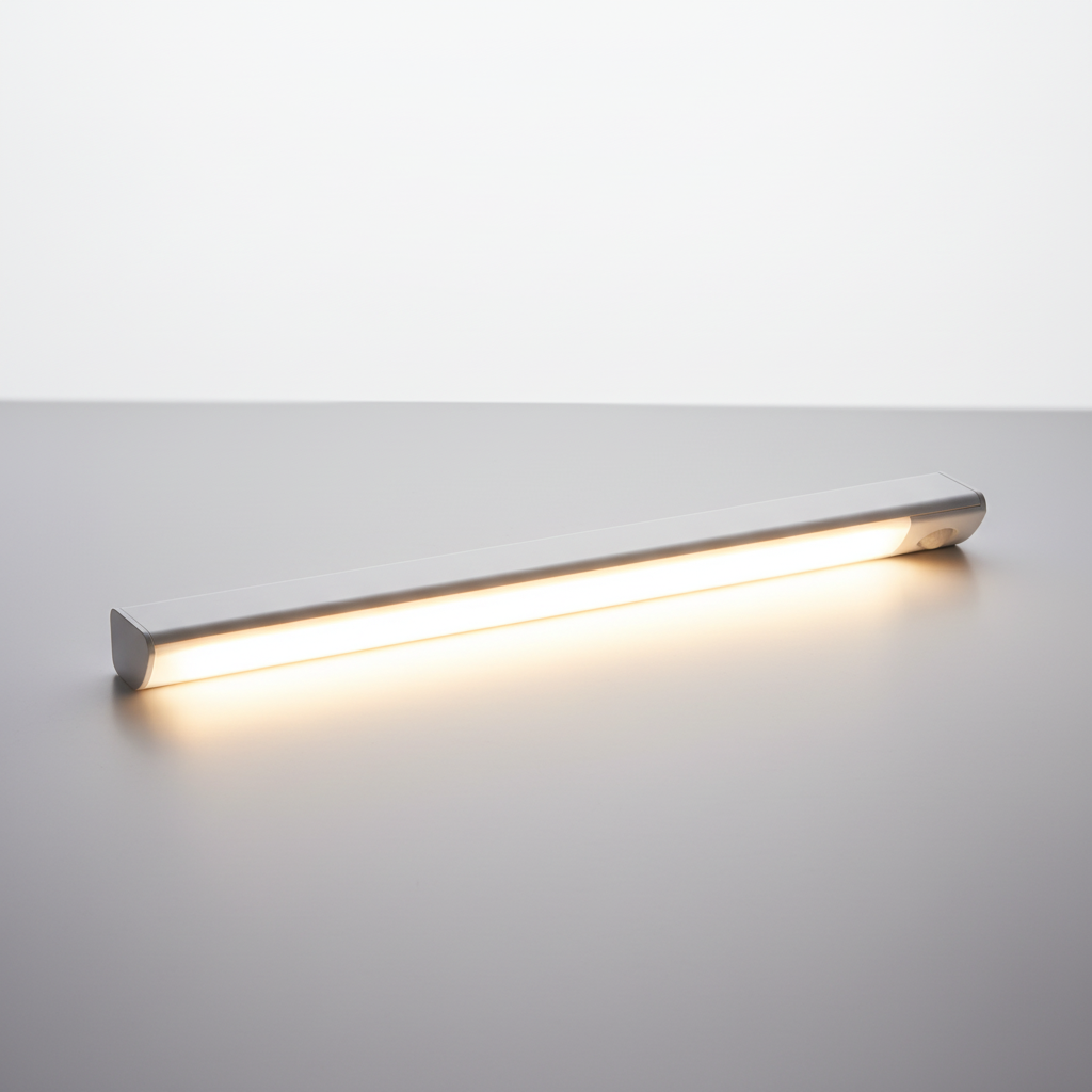 Wiederaufladbare, magnetische, dimmbare Lichtleiste mit Bewegungssensor