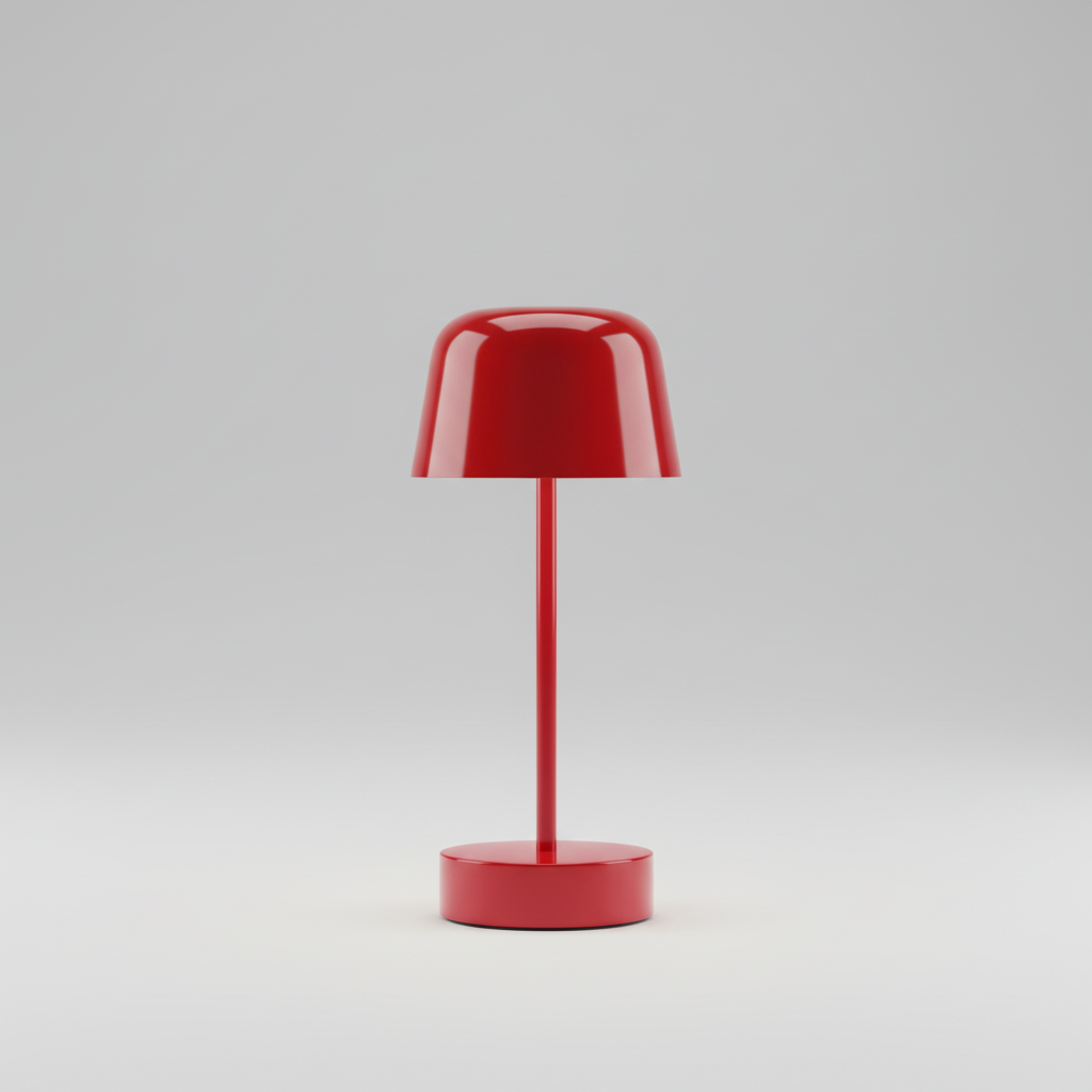 Schlanke kabellose dimmbare Tischlampe mit einstellbarer Farbtemperatur