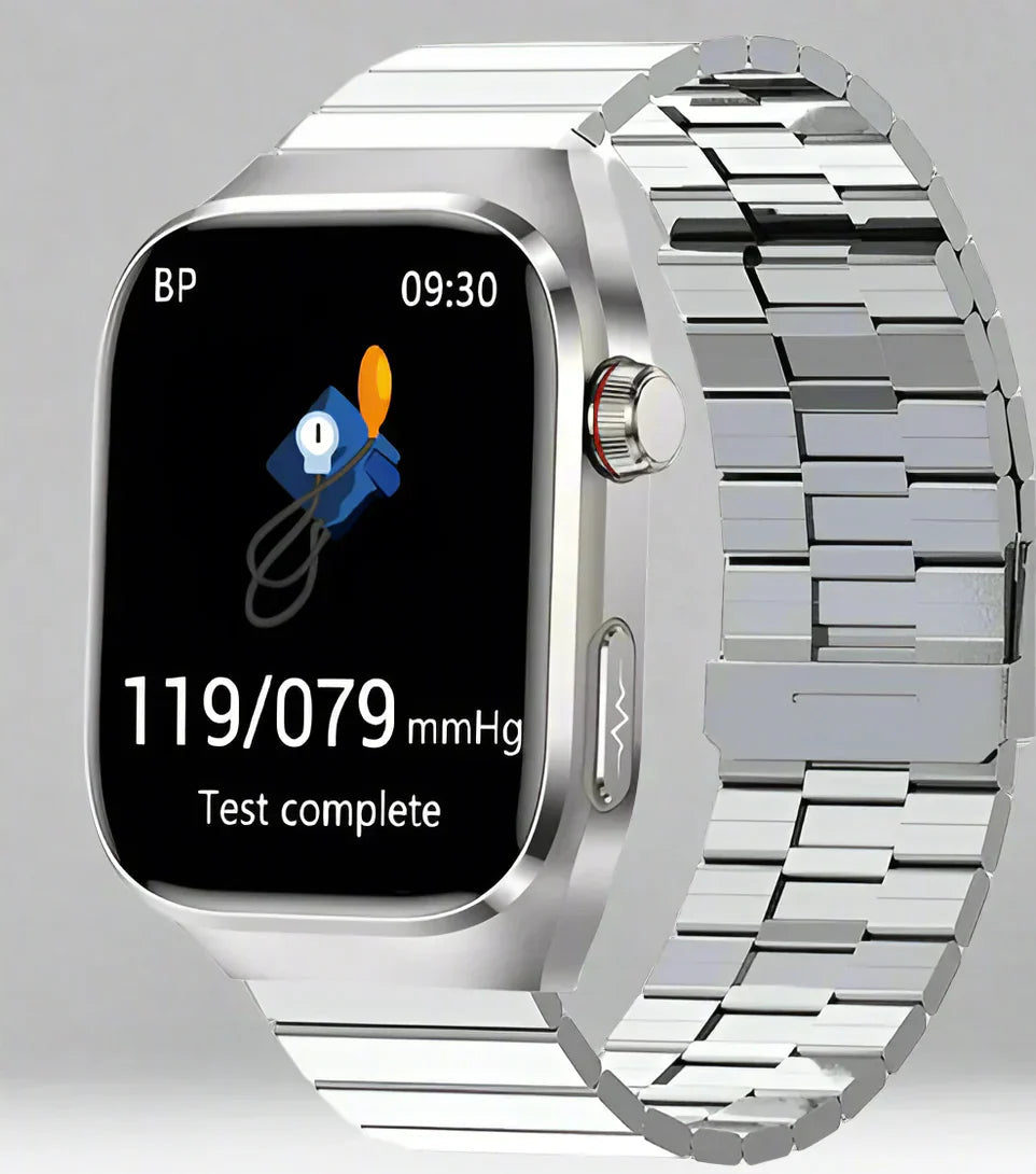 Wasserdichte Smartwatch mit Gehäuse aus einer Legierung sowie EKG- und Gesundheitsüberwachung