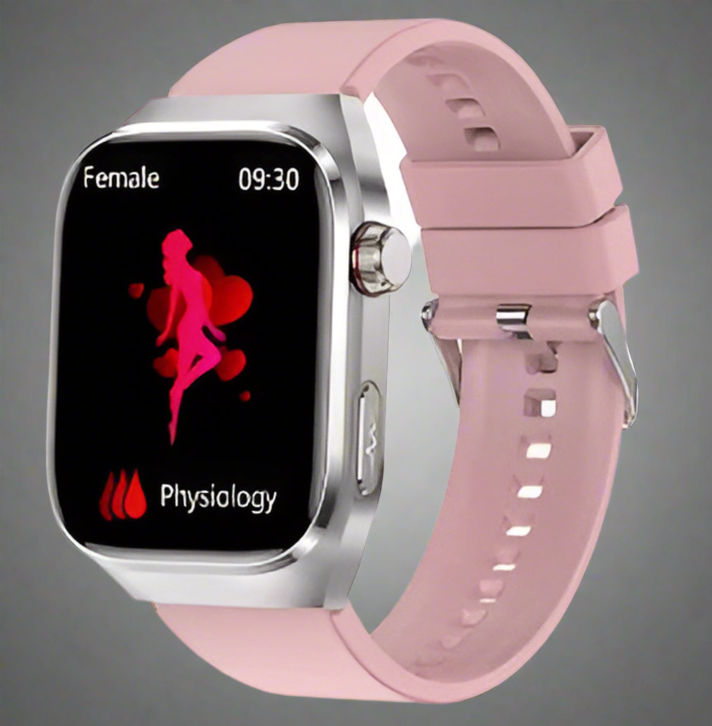 Wasserdichte Smartwatch mit Gehäuse aus einer Legierung sowie EKG- und Gesundheitsüberwachung