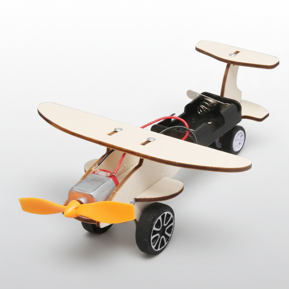Pädagogisches Holz-Montageset zum Bauen eines Spielzeugautos