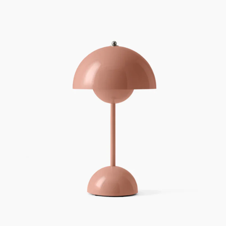 Elegante minimalistische skandinavische dimmbare Tischlampe mit Touch-Steuerung