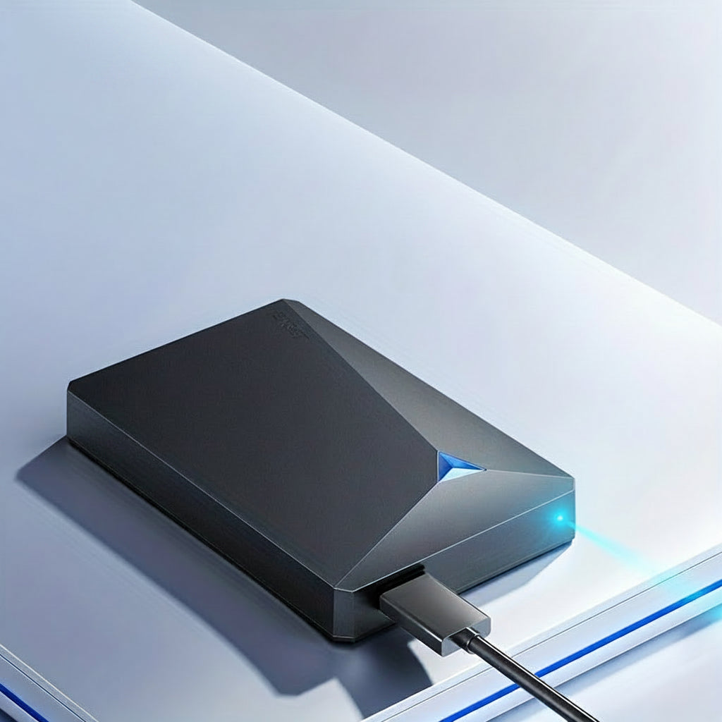 Slankt, let, kompakt og bærbart eksternt USB-SSD-lagerdrev