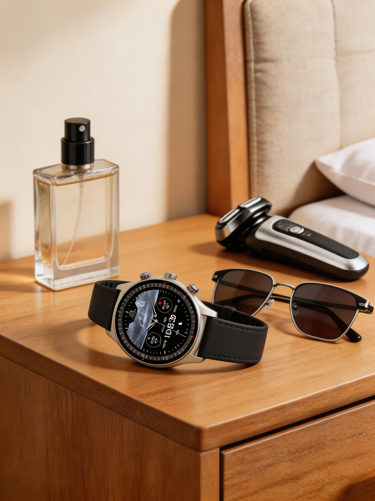 Smartwatch mit vollständig berührungsempfindlichem HD-Display, Gesundheitsüberwachung und Aktivitäts-Tracking
