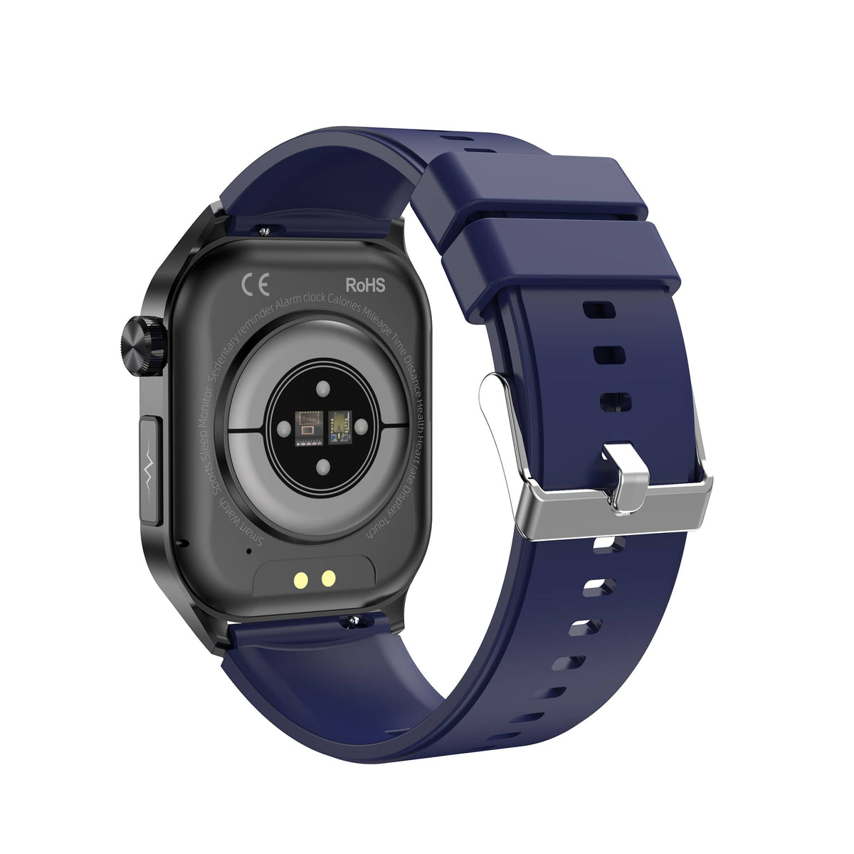 Wasserdichte Smartwatch mit AMOLED-Display sowie Herzfrequenz- und EKG-Überwachung