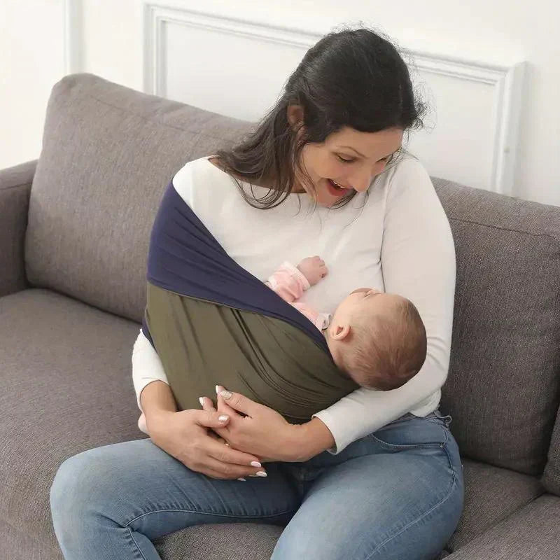 Ergonomisk åndbar justerbar håndfri babyvikle