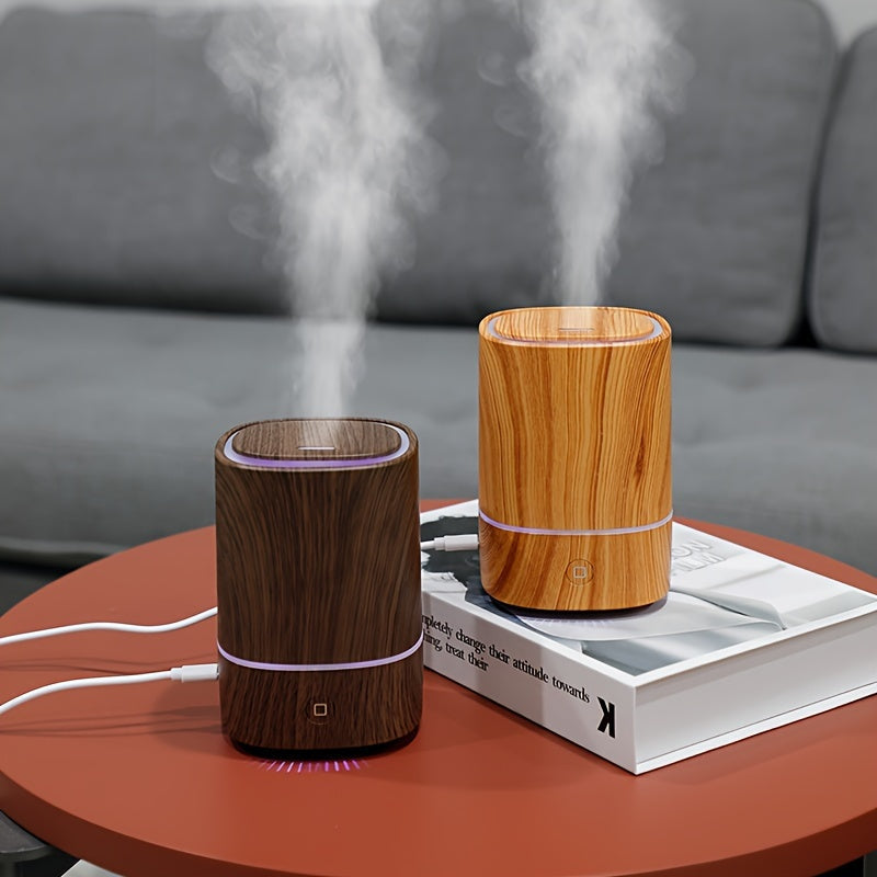 Minimalistischer beleuchteter Aromatherapie-Diffusor und Luftbefeuchter für ätherische Öle