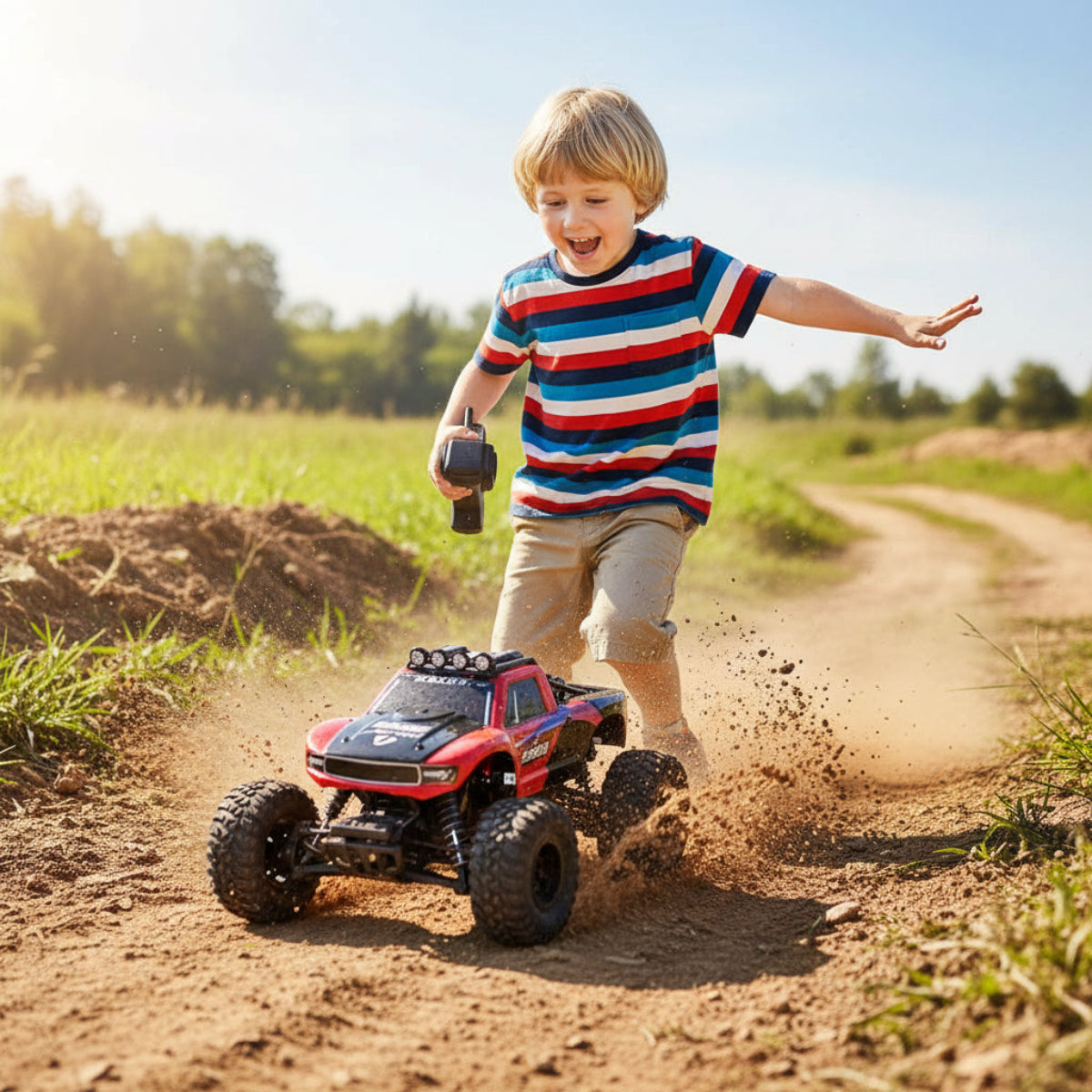 Wasserdichter amphibischer ferngesteuerter Monstertruck für jedes Gelände