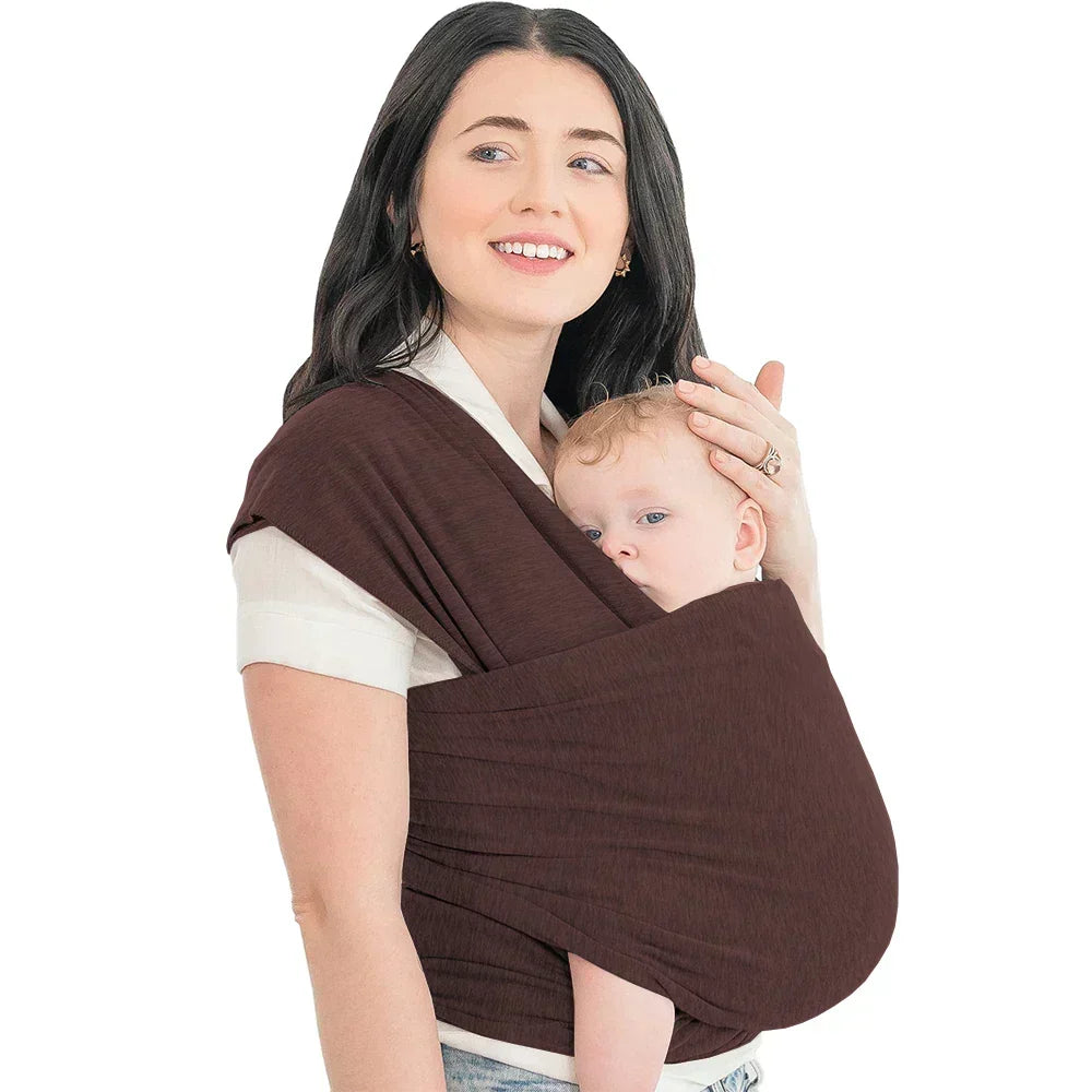 Ergonomisk, åndbar bæresele til baby med rygstøtte og flere bærestillinger