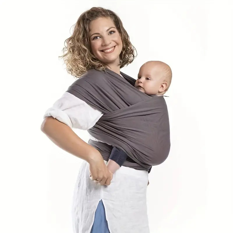 Ergonomisk, åndbar bæresele til baby med rygstøtte og flere bærestillinger