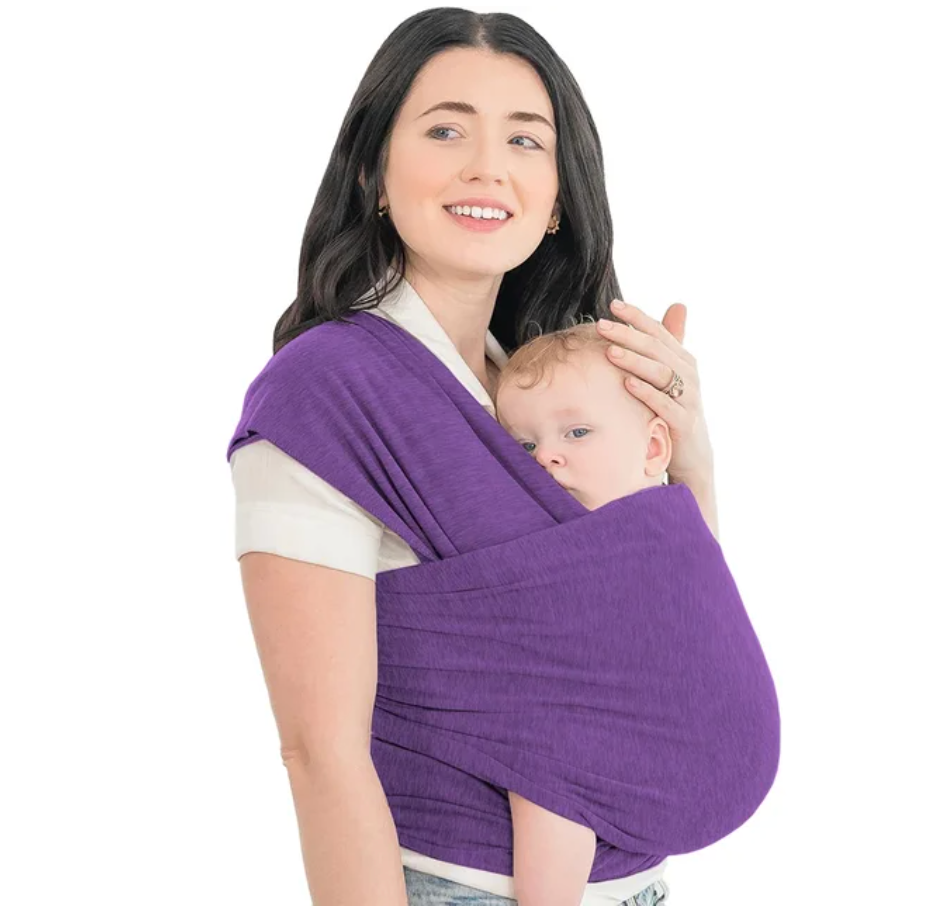 Ergonomisk, åndbar bæresele til baby med rygstøtte og flere bærestillinger