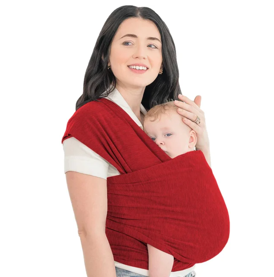 Ergonomisk, åndbar bæresele til baby med rygstøtte og flere bærestillinger
