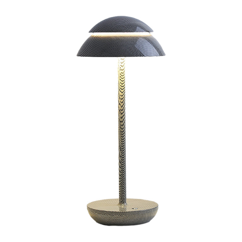 Kabellose tragbare wiederaufladbare Kunststoff-Tischlampe für Innen- und Außenbereiche
